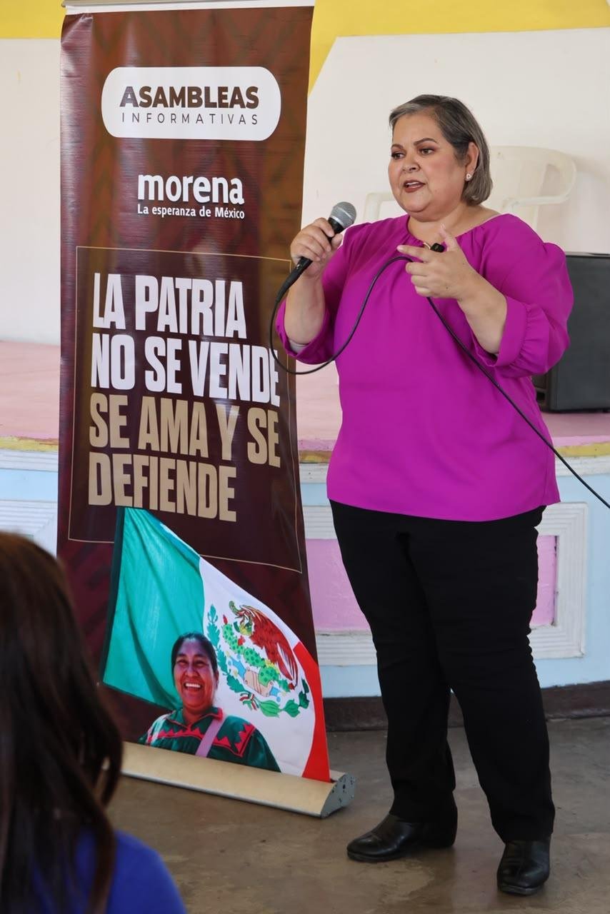 Defender la Cuarta Transformación es seguir atendiendo a los sectores más vulnerables: Eva Moreno.