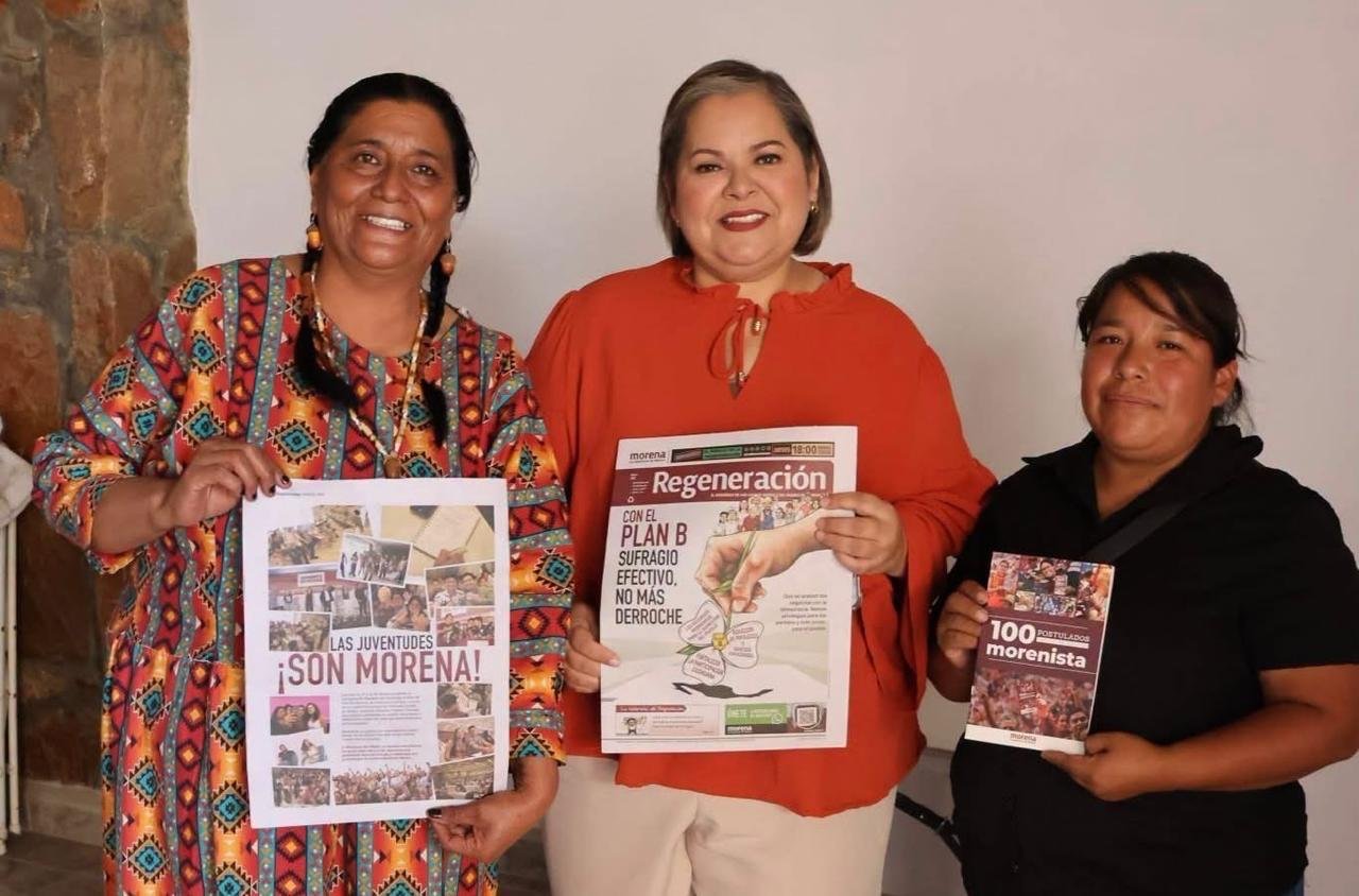 Asiste Eva Moreno a  Asamblea Informativa en Defensa de la Transformación y la Soberanía Nacional
